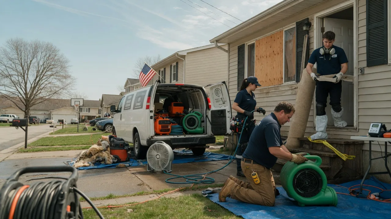 Water Damage Restoration in Marlton, NJ near me